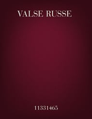 Valse Russe piano sheet music cover Thumbnail